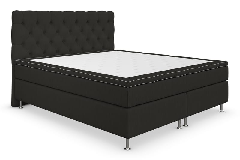Jenkkisänky Roma Lyx 160x200 - Musta - Huonekalut - Sänky - Jenkkisängyt