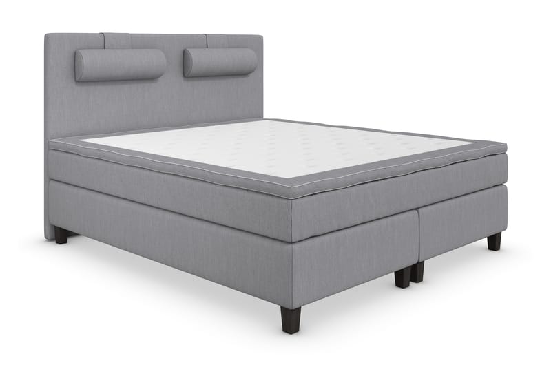 Jenkkisänky Roma Lyx 160x200 - Vaaleanharmaa - Huonekalut - Sänky - Jenkkisängyt
