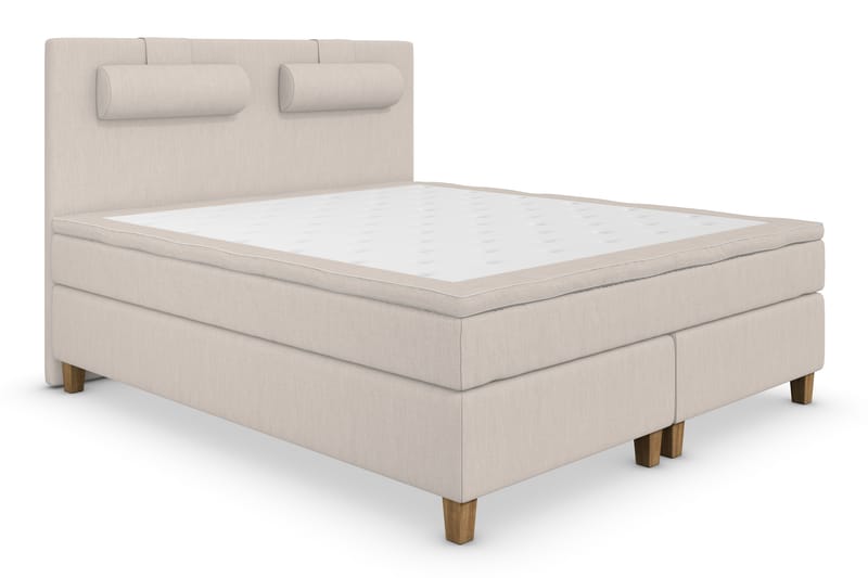 Jenkkisänky Roma Lyx 180x200 - Beige - Huonekalut - Sänky - Jenkkisängyt