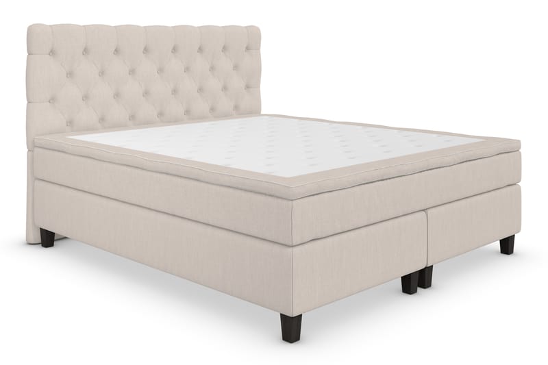Jenkkisänky Roma Lyx 180x200 - Beige - Huonekalut - Sänky - Jenkkisängyt