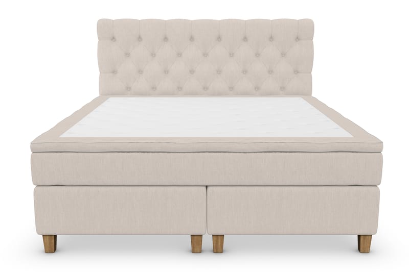 Jenkkisänky Roma Lyx 180x200 - Beige - Huonekalut - Sänky - Jenkkisängyt