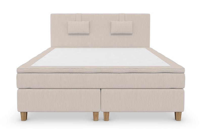 Jenkkisänky Roma Lyx 180x200 - Beige - Huonekalut - Sänky - Jenkkisängyt