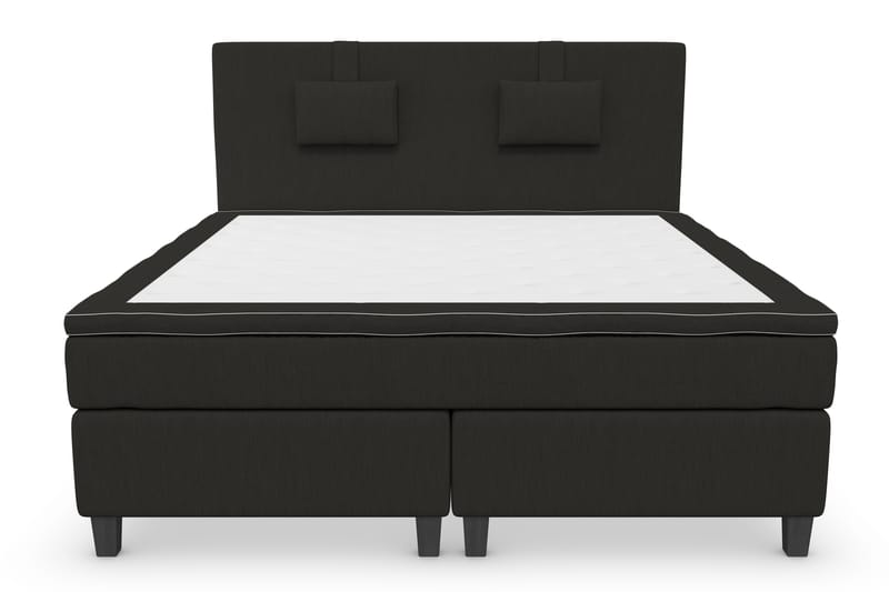 Jenkkisänky Roma Lyx 180x200 - Musta/Mustat jalat - Huonekalut - Sänky - Jenkkisängyt