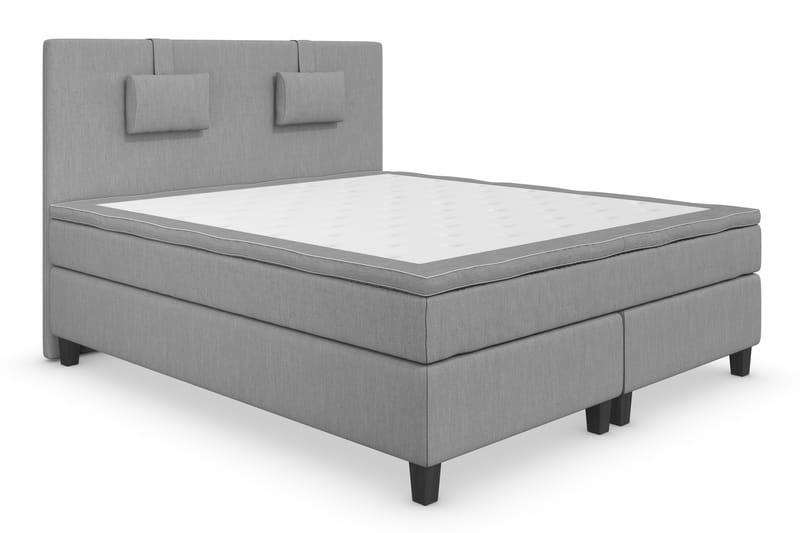 Jenkkisänky Roma Lyx 180x200 - Vaaleanharmaa - Huonekalut - Sänky - Jenkkisängyt
