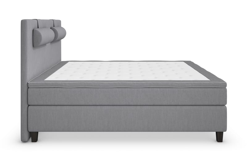 Jenkkisänky Roma Lyx 180x200 - Vaaleanharmaa - Huonekalut - Sänky - Jenkkisängyt