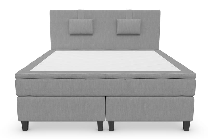 Jenkkisänky Roma Lyx 180x200 - Vaaleanharmaa - Huonekalut - Sänky - Jenkkisängyt
