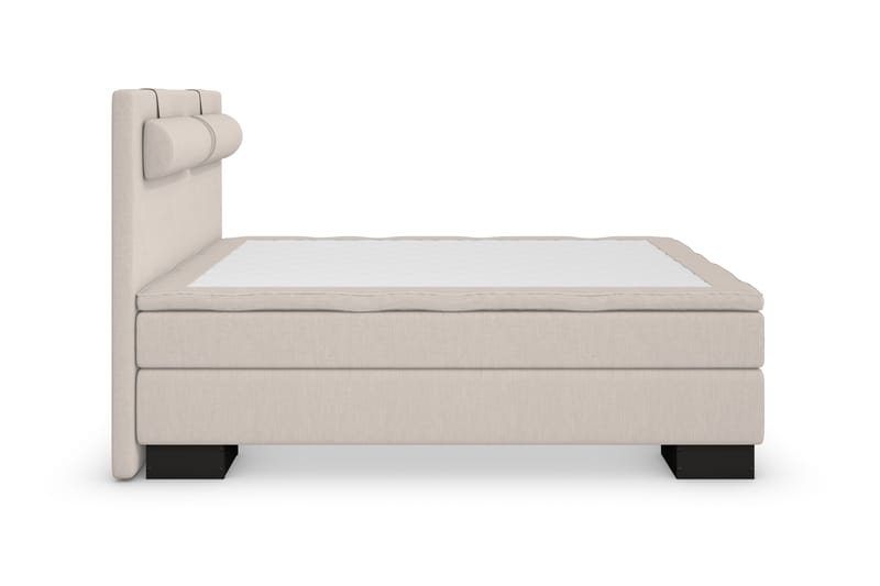 Jenkkisänky Romance Lyx 140x200 - Beige - Huonekalut - Sänky - Jenkkisängyt