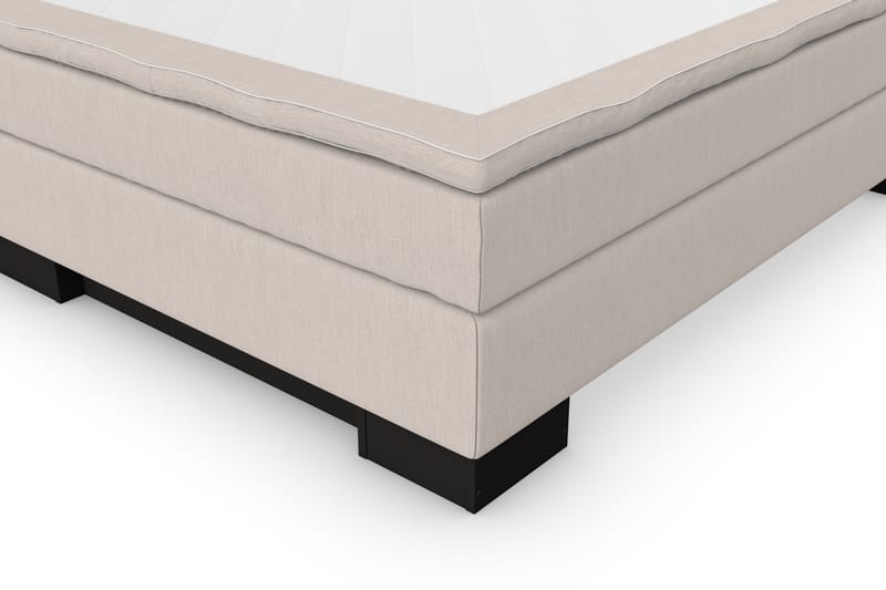 Jenkkisänky Romance Lyx 140x200 - Beige - Huonekalut - Sänky - Jenkkisängyt