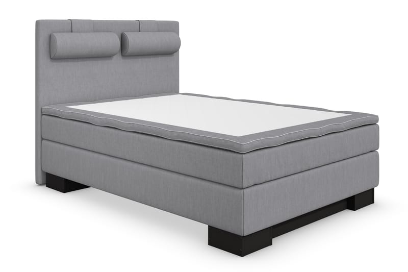 Jenkkisänky Romance Lyx 140x200 - Vaaleanharmaa - Huonekalut - Sänky - Jenkkisängyt