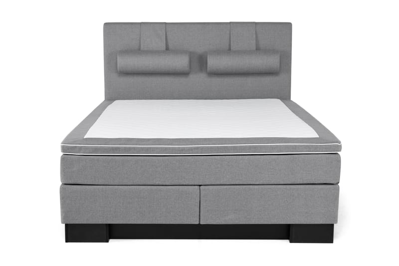 Jenkkisänky Romance Lyx 160x200 - Vaaleanharmaa - Huonekalut - Sänky - Jenkkisängyt