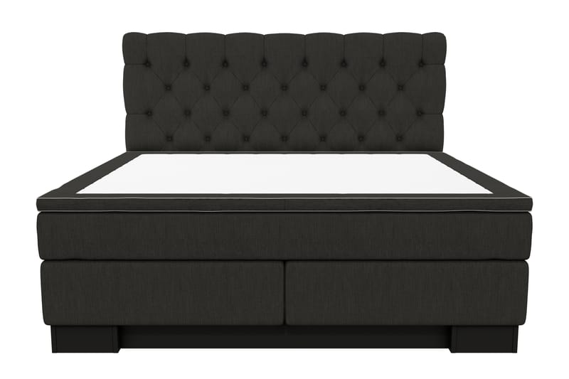 Jenkkisänky Romance Lyx 160x210 - Musta - Huonekalut - Sänky - Jenkkisängyt