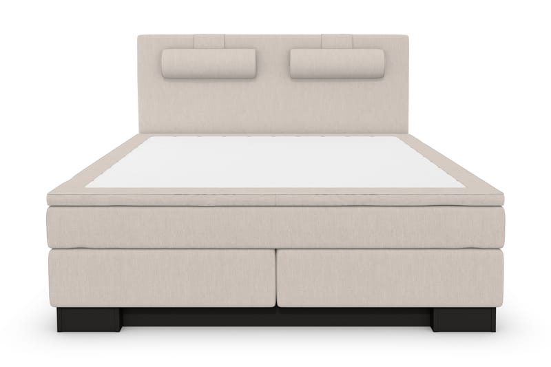 Jenkkisänky Romance Lyx 180x200 - Beige - Huonekalut - Sänky - Jenkkisängyt