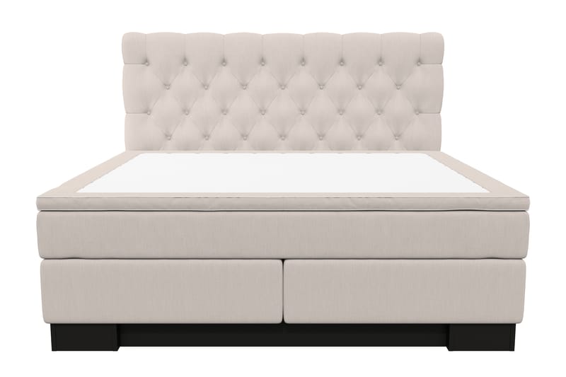Jenkkisänky Romance Lyx 180x200 - Beige - Huonekalut - Sänky - Jenkkisängyt