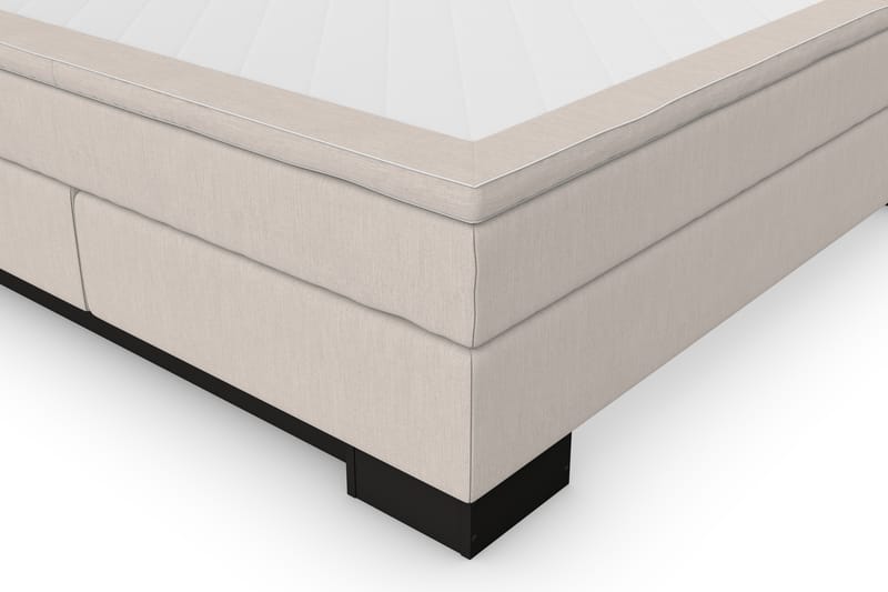 Jenkkisänky Romance Lyx 180x200 - Beige - Huonekalut - Sänky - Jenkkisängyt