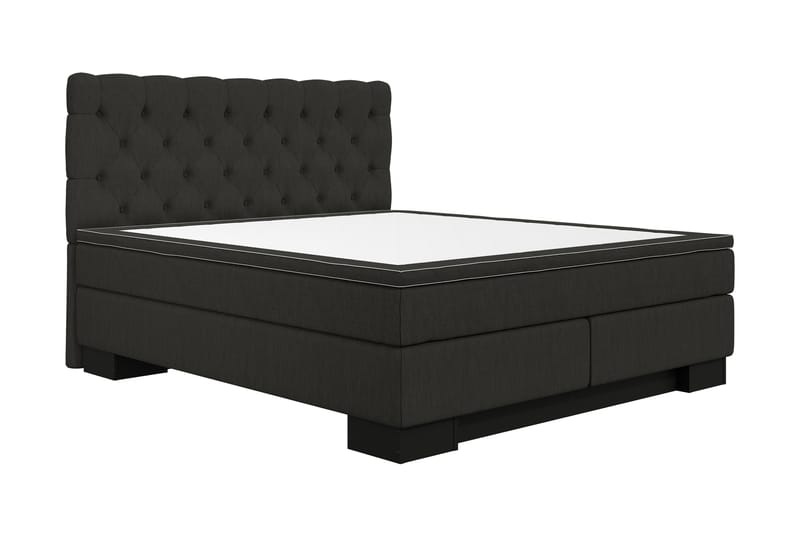 Jenkkisänky Romance Lyx 180x200 - Musta - Huonekalut - Sänky - Jenkkisängyt