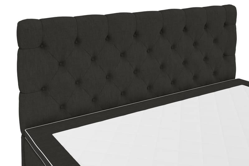 Jenkkisänky Romance Lyx 180x200 - Musta - Huonekalut - Sänky - Jenkkisängyt