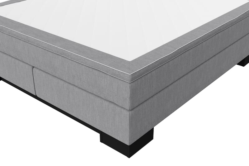 Jenkkisänky Romance Lyx 180x210 - Vaaleanharmaa - Huonekalut - Sänky - Jenkkisängyt