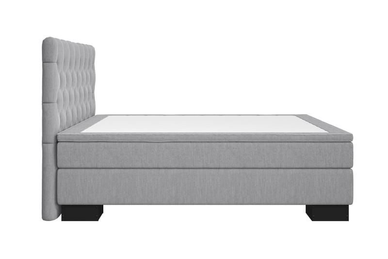 Jenkkisänky Romance Lyx 180x210 - Vaaleanharmaa - Huonekalut - Sänky - Jenkkisängyt