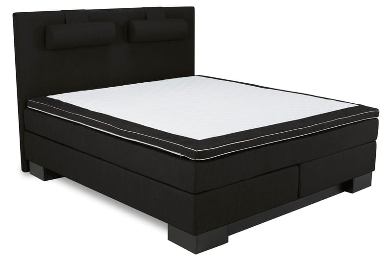 Jenkkisänky Romance Lyx 210x210 - Musta - Huonekalut - Sänky - Jenkkisängyt