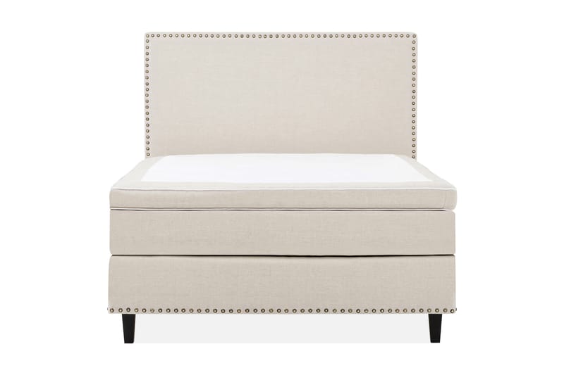 Jenkkisänky Roosalie 140x200 Pääty - Beige - Huonekalut - Sänky - Jenkkisängyt