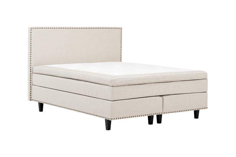 Jenkkisänky Roosalie 160x200 - Beige - Huonekalut - Sänky - Jenkkisängyt