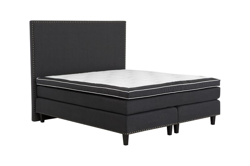 Jenkkisänky Roosalie 160x200 Pääty - Musta - Huonekalut - Sänky - Parisänky