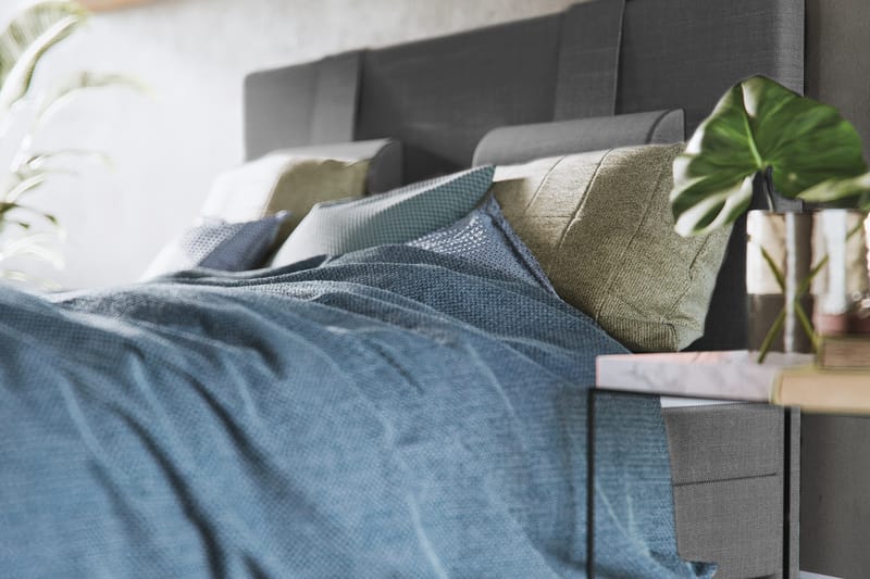 Jenkkisänky Siesta 140 Elastinen vaahto 45kg - Musta - Huonekalut - Sänky - Jenkkisängyt