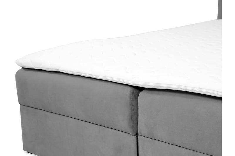 Jenkkisänky Skudderup 180x200 cm + Sijauspatja - Vihreä - Huonekalut - Sänky - Jenkkisängyt