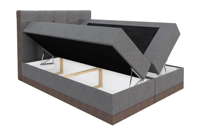 Jenkkisänky Songvik 180x200 - Ruskea - Huonekalut - Sänky - Jenkkisängyt