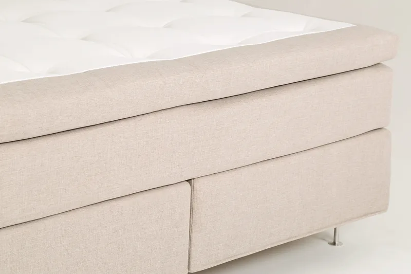 Jenkkisänky Sovereign 160x200 - Beige - Huonekalut - Sänky - Parisänky