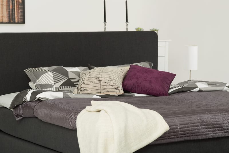 Jenkkisänky Sovereign 160x200 - Tummanharmaa - Huonekalut - Sänky - Parisänky