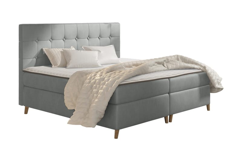 Jenkkisänky Taiwan 120x200 cm - Harmaa - Huonekalut - Sänky - Jenkkisängyt