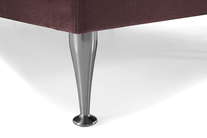 Jenkkisänky Torsö 160x200 Sametti - Roosa - Huonekalut - Sänky - Parisänky