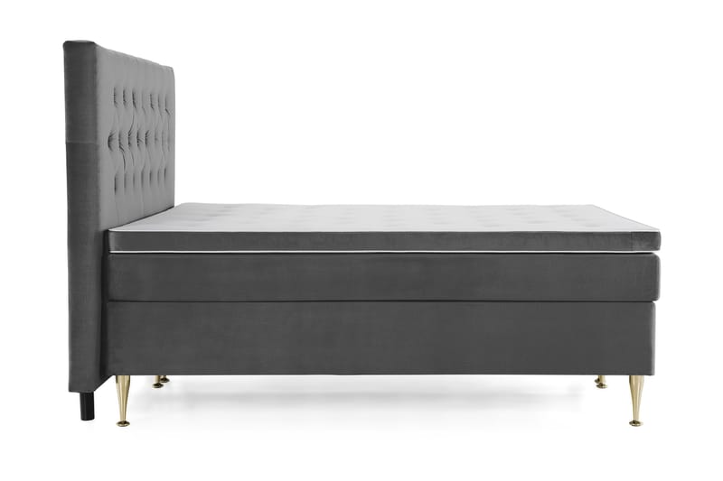 Jenkkisänky Torsö 160x200 - Tummanharmaa - Huonekalut - Sänky - Jenkkisängyt