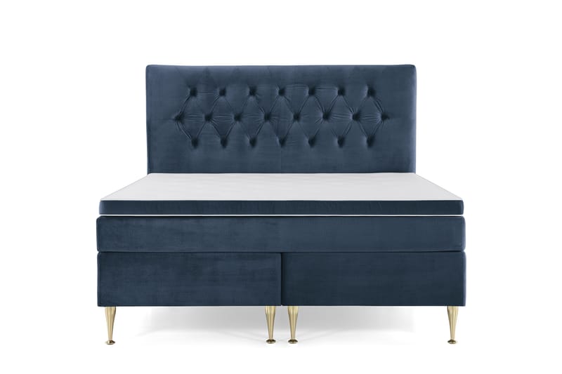 Jenkkisänky Torsö 160x200, Tummansininen