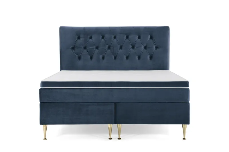 Jenkkisänky Torsö 160x200, Tummansininen