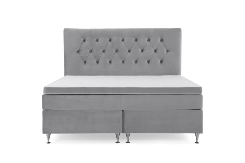 Jenkkisänky Torsö 180x200 - Vaaleanharmaa - Huonekalut - Sänky - Parisänky