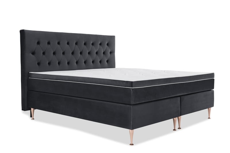 Jenkkisänky Torsö 210x210 - Musta - Huonekalut - Sänky - Jenkkisängyt