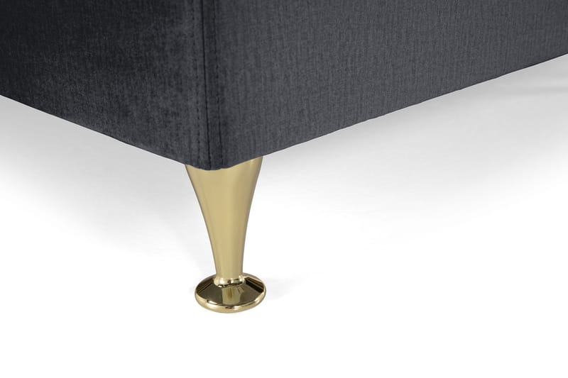 Jenkkisänky Torsö 210x210 - Musta - Huonekalut - Sänky - Parisänky