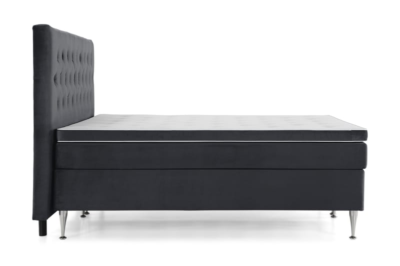 Jenkkisänky Torsö 210x210 - Musta - Huonekalut - Sänky - Jenkkisängyt