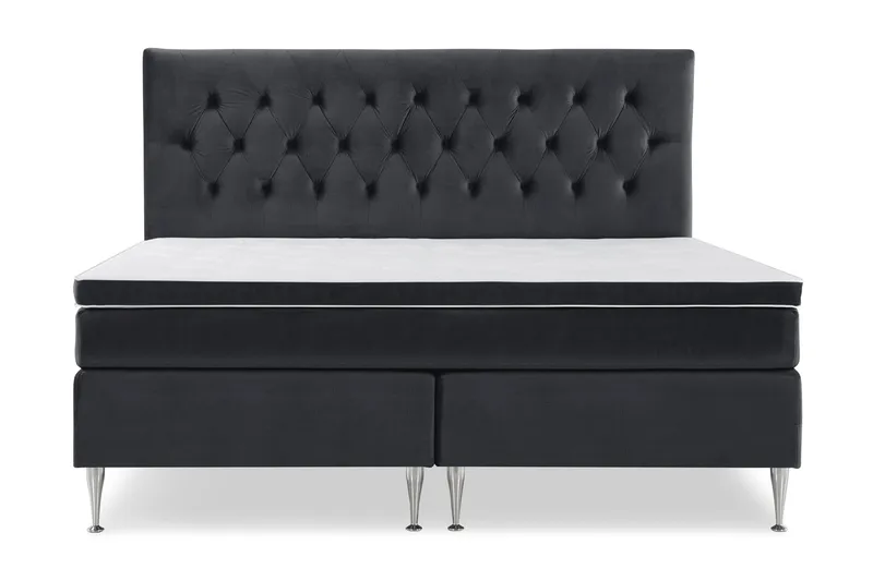 Jenkkisänky Torsö 210x210 - Musta - Huonekalut - Sänky - Jenkkisängyt