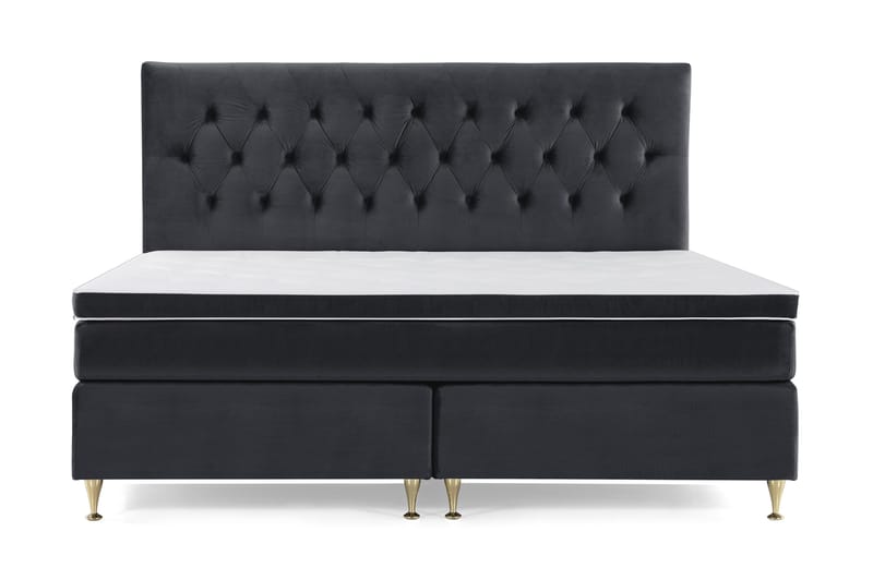 Jenkkisänky Torsö 210x210 - Musta - Huonekalut - Sänky - Parisänky