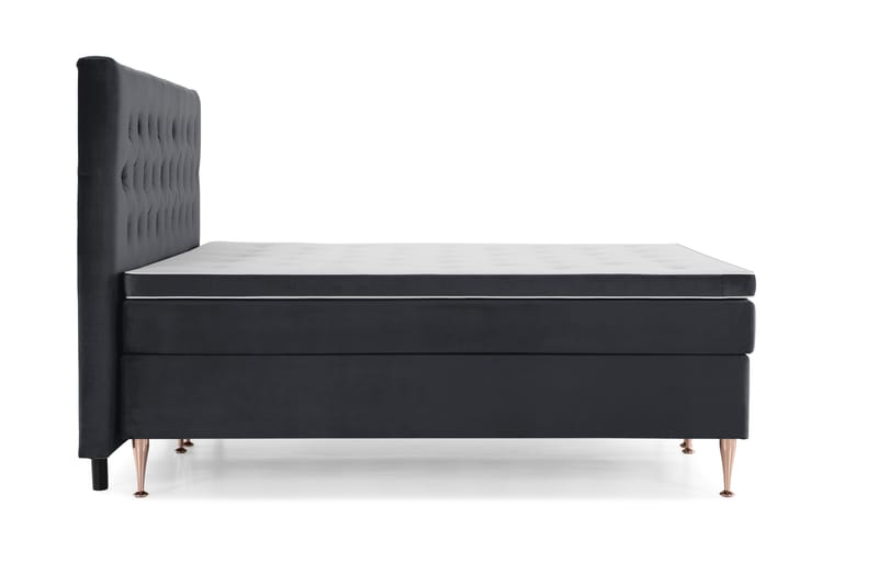 Jenkkisänky Torsö 210x210 - Musta - Huonekalut - Sänky - Jenkkisängyt
