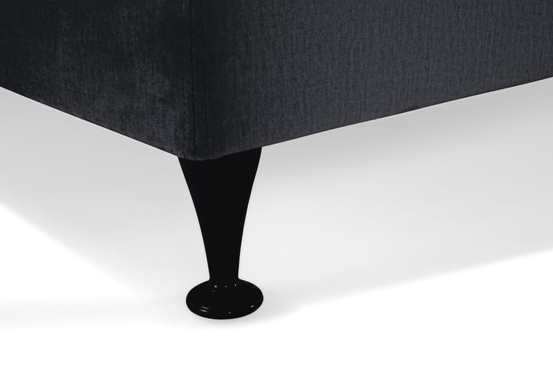 Jenkkisänky Torsö 210x210 - Musta - Huonekalut - Sänky - Parisänky