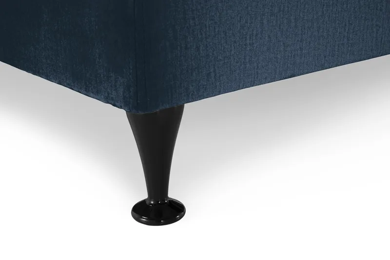 Jenkkisänky Torsö 210x210 Sametti - Tummansininen - Huonekalut - Sänky - Jenkkisängyt