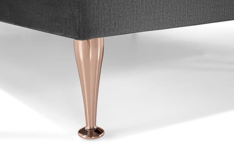 Jenkkisänky Torsö 210x210 - Tummanharmaa - Huonekalut - Sänky - Jenkkisängyt