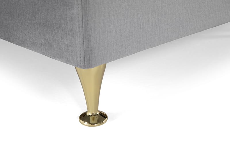 Jenkkisänky Torsö 210x210 - Vaaleanharmaa - Huonekalut - Sänky - Jenkkisängyt