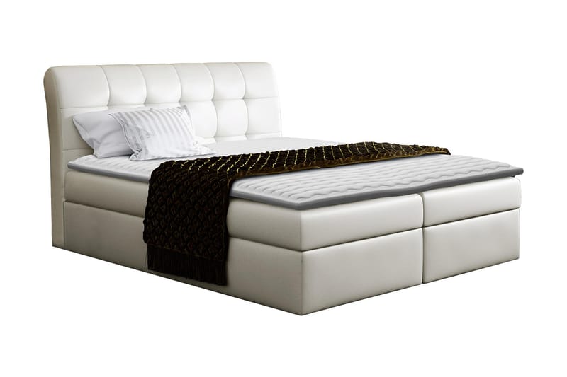 Jenkkisänky Tryland 200x200 cm - Beige - Huonekalut - Sänky - Jenkkisängyt
