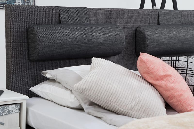 Jenkkisänky Palma 180x200 - Ancona Harmaa - Huonekalut - Sänky - Parisänky