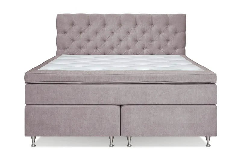 Jenkkisänky Paraiso 160x200 cm Kiinteä - Vanharoosa - Huonekalut - Sänky - Jenkkisängyt